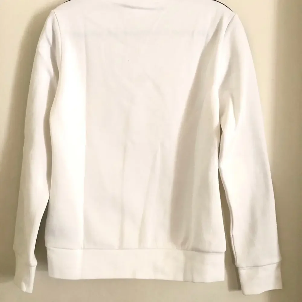 Adidas white crew sweatshirt xsmall - Picture 3 of 3